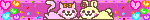 Kitty and bunny